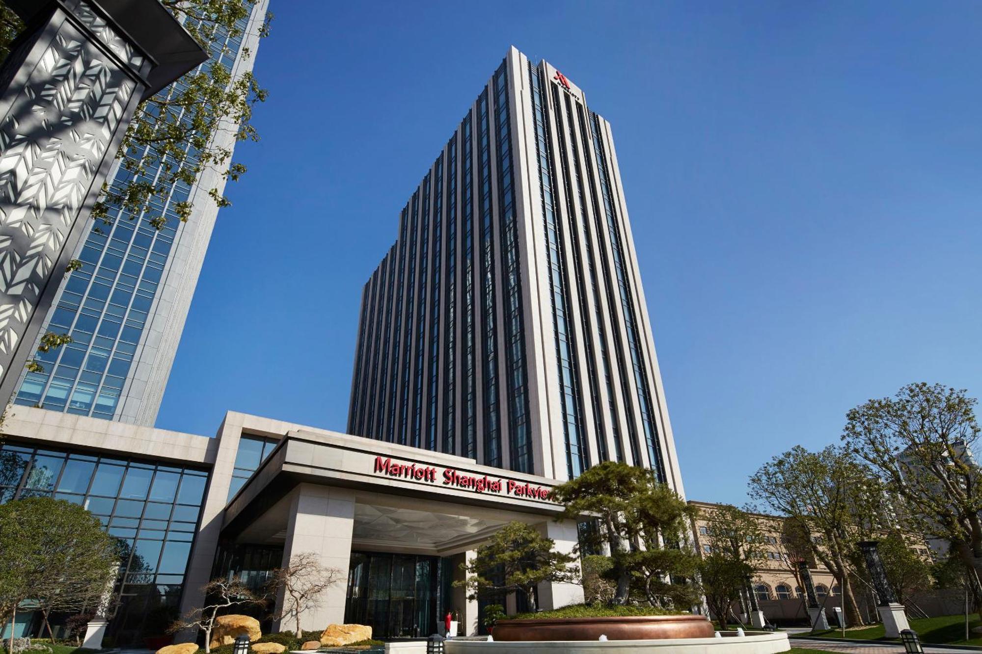 Shanghai Marriott Hotel Parkview Экстерьер фото